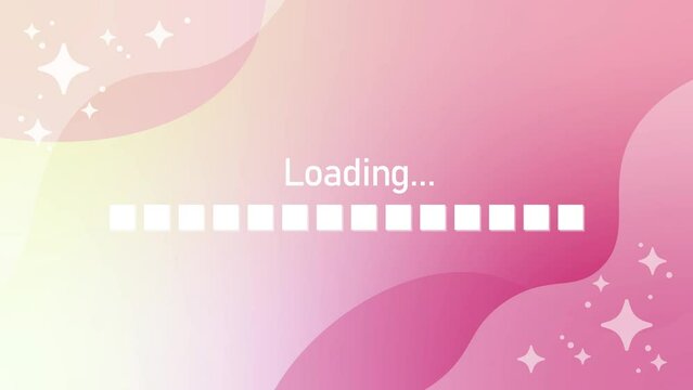 ローディングのアイキャッチ（ピンク）Loading eye catch .(pink)