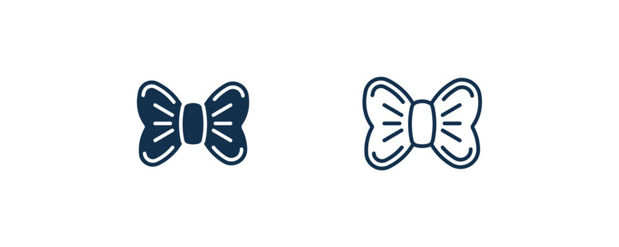 elegante icon. Outline and filled elegante icon from fashion and things  collection. Line and glyph vector isolated on white background. Editable elegante symbol.