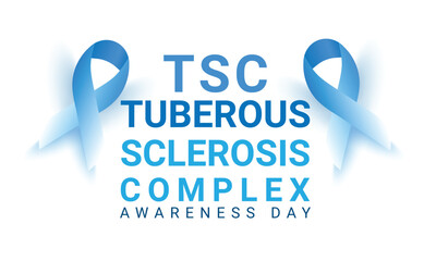 Tuberous Sclerosis Complex  awareness day. Template for background, banner, card, poster. vector illustration.