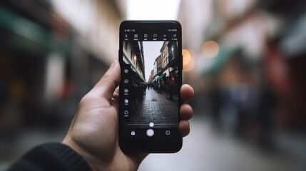 Vanishing Point Through Smartphone