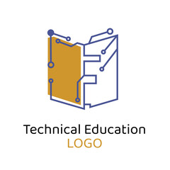 Online e-learning platforms and education system illustration