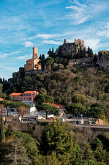 View of Eze Village, French Riviera