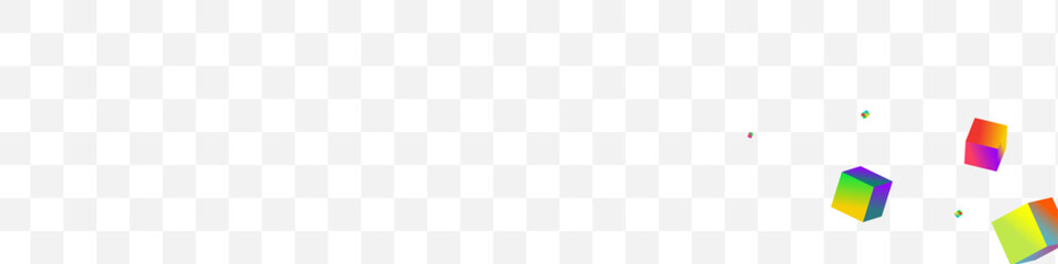 Rainbow Rhombus Vector Transparent Panoramic