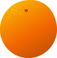 Orange Fruit Tropical Fresh Summer Isolated