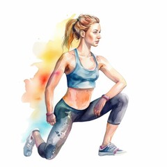 Girls - sports, yoga, training, fitness, lifestyle