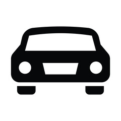 car solid icon illustration vector graphic