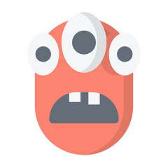 Monster Flat Icon