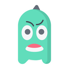 Monster Flat Icon