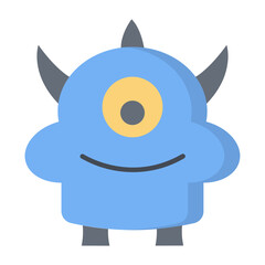 Monster Flat Icon