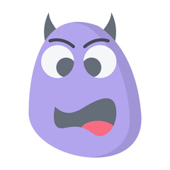 Monster Flat Icon