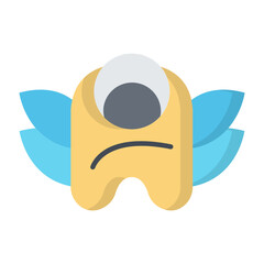 Monster Flat Icon