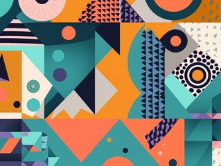 Stylish Designs: Exploring Geometric Shapes and Abstract Patterns | Generative AI