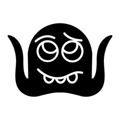 Monsters Glyph Icon