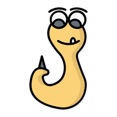 Spooky Monster Line Color Halloween Icon