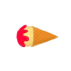 cream cone