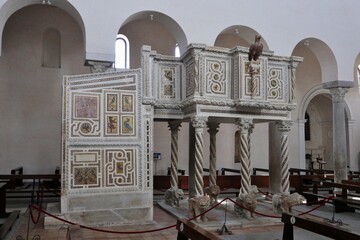 Ravello - Ambone del Vangelo nel Duomo di Santa Maria Assunta