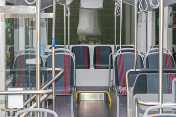 Public City Bus Interior © markobe