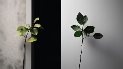 Life in harmony with nature. minimalism
