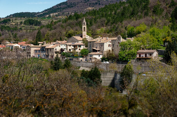 Fototapeta na wymiar Old Town of Sisteron, France