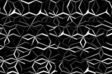 Seemless geometric pattern. AI generated