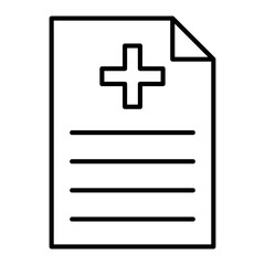 Obraz premium Medical report