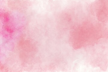 Obraz premium Abstract pastel pink watercolor background. AI generated