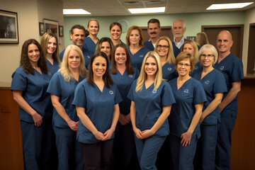 Nurses in their Job, made with an generative AI