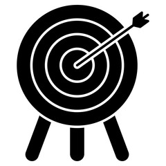 An icon design of target 