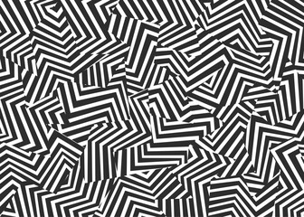 Abstract background with seamless dazzle camouflage pattern