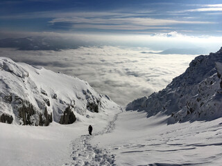 Monta&ntilde;a y nieve