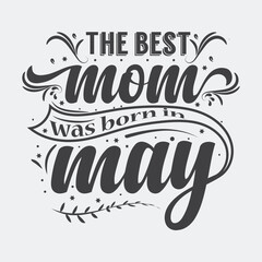 Obraz premium Happy Mother's Day T-shirt Design