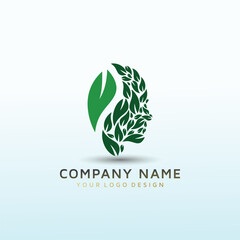 brain and mental wellness company logo design