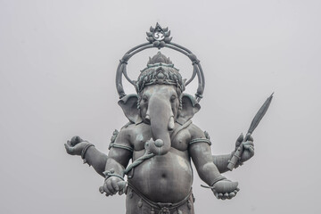 Ganesh at the province Chachoengsao is worshiped by the general public as a spiritual refuge for the people of the province.