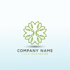 Wellness Clinic vector logo design