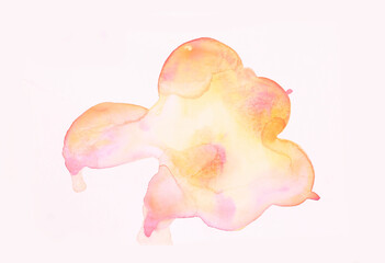 Abstract design watercolor picture painting illustration background