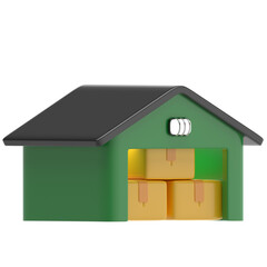 Warehouse 3d icon
