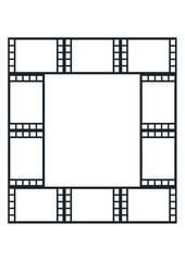 Obraz premium Square Filmstrip Frame