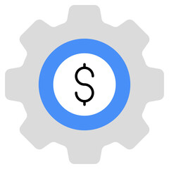 Trendy vector design of money management