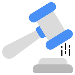 Trendy design icon of auction