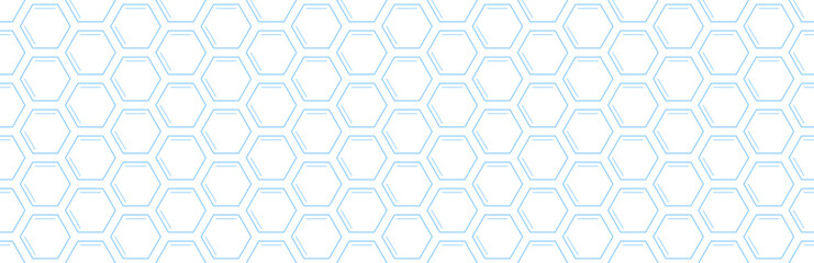 hexagon geometric pattern. seamless hex background. abstract honeycomb cell. vector illustration. design for the background flyers, ad honey, fabric, clothes, texture, textile pattern