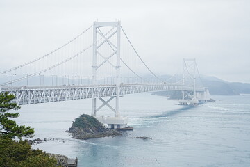 Oonaruto Bridge in-between Tokushima and Hyogo, Japan - 日本 兵庫 徳島 大鳴門橋