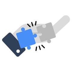 Modern design icon of problem solving 