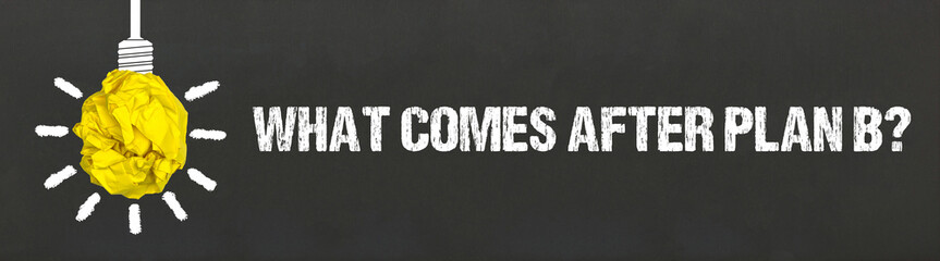 What Comes After Plan B?	