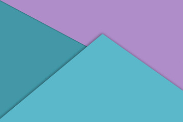 Obraz premium Geometric abstract background with shadow paper cut layers