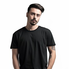 Fototapeta premium T-Shirt Mockup Templates: Showcase Your Designs in Style, generative ai
