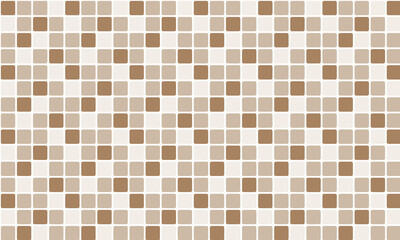 Fototapeta premium Brown Tile Checkered Pattern Background