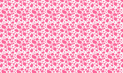 Pink Leopard Print Pattern Background