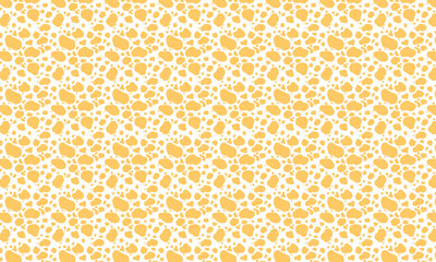 Yellow Leopard Print Pattern Background
