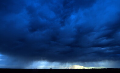 Storm clouds on the horizon.