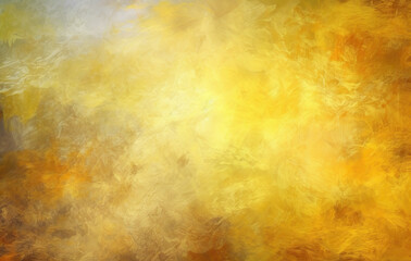 Obraz na płótnie Canvas abstract grunge decorative yellow stone wall texture Generative AI